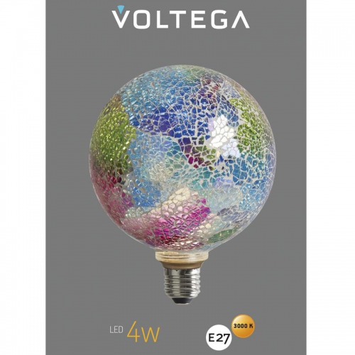 Лампа светодиодная филаментная Loft 271 GMS022 4Вт 3000К E27 Voltega 8573 8573