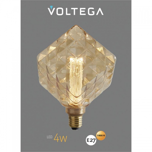 Лампа светодиодная филаментная Loft 271 S170197 1х4Вт 1800К E27 Voltega 8563 8563