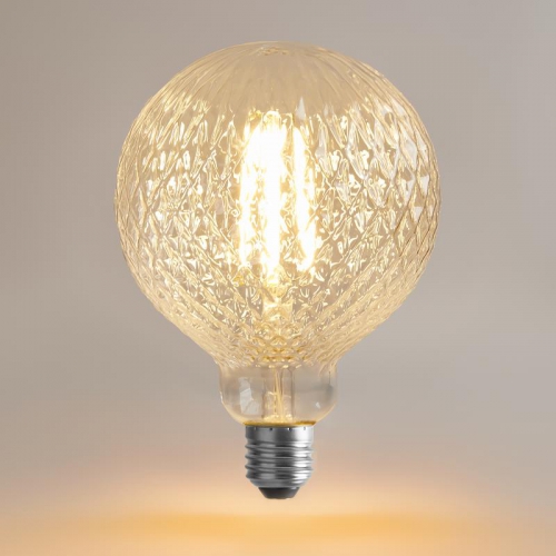 Лампа светодиодная филаментная Loft 271 YX-G125175LFFEC01 4Вт 2200К E27 DIM Voltega 8574 8574