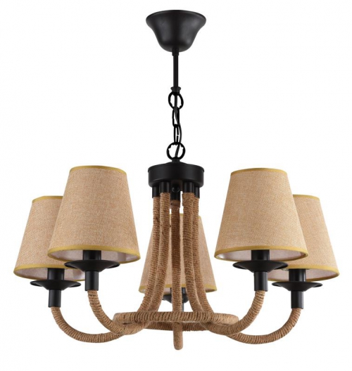 Люстра Corda Е14х5 60Вт IP20 Freya FR4402-PL-05-GB FR4402-PL-05-GB