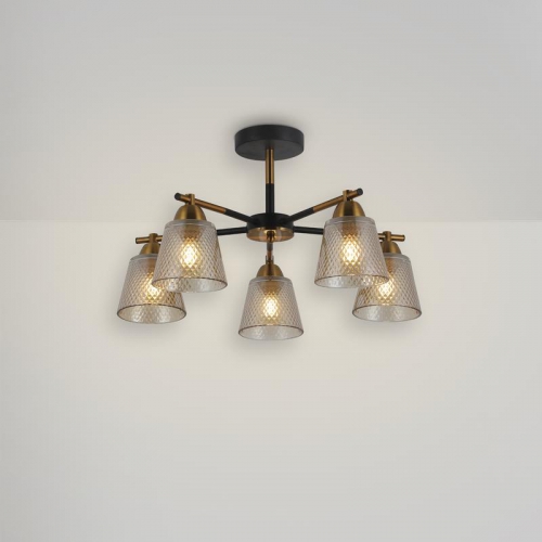 Люстра Kello Е27х5 60Вт IP20 Freya FR4015PL-05BBZ FR4015PL-05BBZ