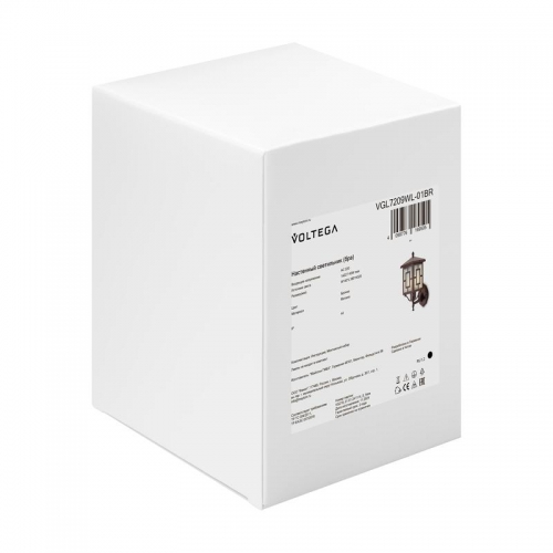 Светильник Ben 1х40Вт E27 IP44 бра настен. Voltega VGL7209WL-01BR VGL7209WL-01BR