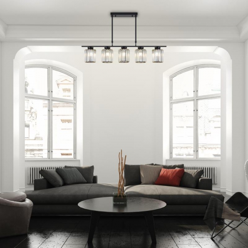 Светильник Ferrera 200Вт E27х5 IP20 подвесной Freya FR5474PL-05B FR5474PL-05B