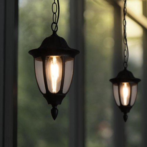 Светильник Frak 1х13Вт E27 IP44 подвесной Voltega VGL7305PL-01B VGL7305PL-01B