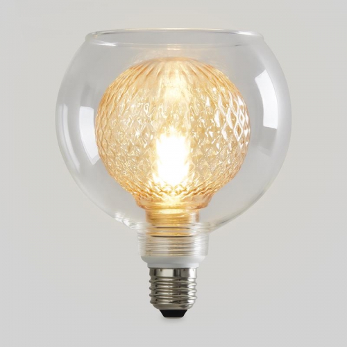 Лампа светодиодная Loft Led G125 4Вт 2700К E27 DIM Voltega 8546 8546