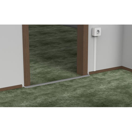 Кабель-канал 20х12 L2000 полукруглый бел. KK-20-12-FW Эра Б0056077 Б0056077