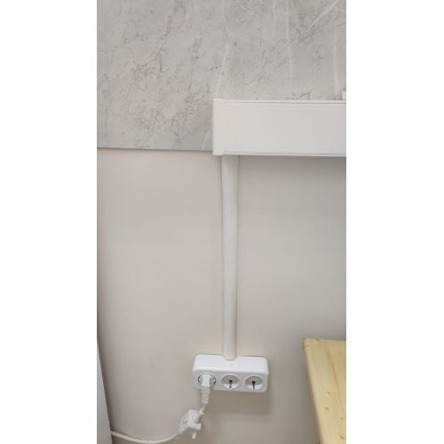 Кабель-канал 20х12 L2000 полукруглый бел. KK-20-12-FW Эра Б0056077 Б0056077