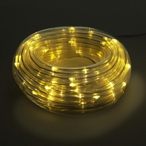 Светильник светодиодный садовый SLR-G06-100Y 100LED дюралайт (заменяемый Ni-MH 500мА.ч аккумулятор) желт. ФАZА 5060104 5060104