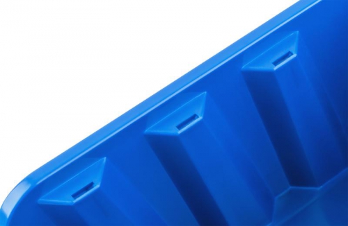 Лоток для крепежа пластиковый 245х170х125мм син. MOS 65698М 65698М
