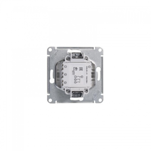 Выключатель 3-кл. СП Glossa 10А IP20 (сх. 1+1+1) 10AX механизм бел. SE GSL000131 GSL000131