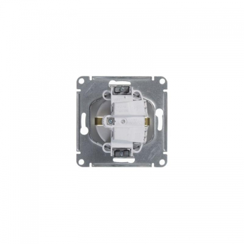 Розетка 1-м СП Glossa 16А IP20 с заземл. механизм бел. SE GSL000143 GSL000143