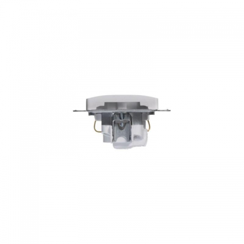 Розетка 1-м СП Glossa 16А IP20 с заземл. механизм бел. SE GSL000143 GSL000143