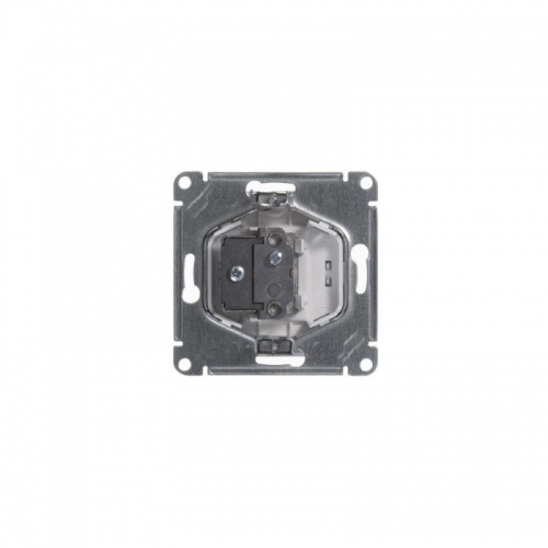 Розетка телевизионная оконечная TV 1-м СП Glossa 1дБ механизм бел. SE GSL000191 GSL000191