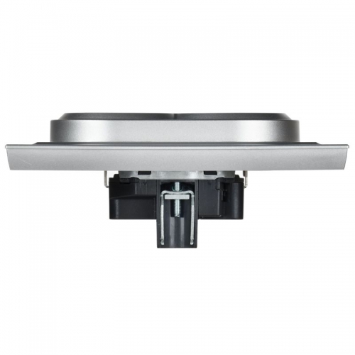 Розетка 2-м СП BRITE РСш12-3-БрА 16А в сборе с заземл. защ. шторки алюм. IEK BR-R24-16-K47-F BR-R24-16-K47-F