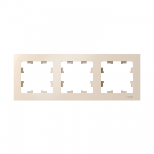 Рамка 3-м Atlas Design универс. беж. SchE ATN000203 ATN000203