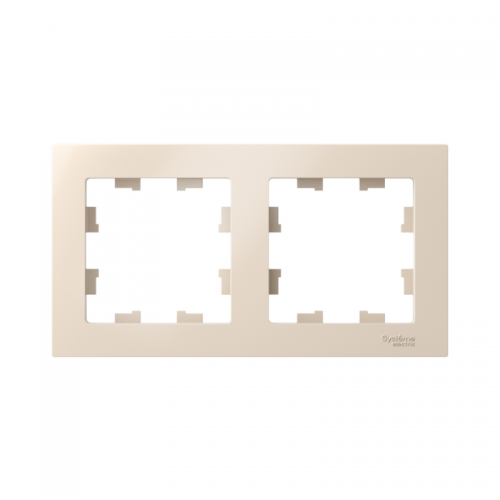Рамка 2-м Atlas Design универс. беж. SchE ATN000202 ATN000202