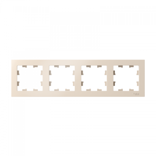 Рамка 4-м Atlas Design универс. беж. SchE ATN000204 ATN000204