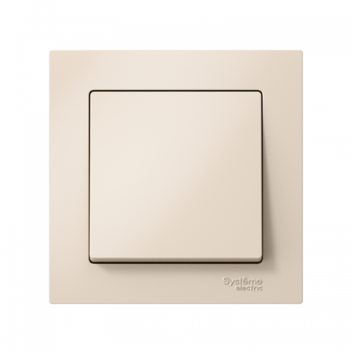 Выключатель 1-кл. СП Atlas Design 10А IP20 (сх. 1) 10AX в сборе беж. SchE ATN000212 ATN000212