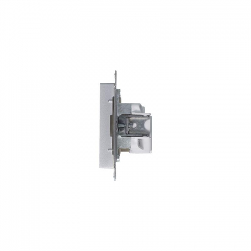 Розетка 1-м СП AtlasDesign 16А IP20 без заземл. без защ. шторок механизм алюм. SE ATN000341 ATN000341