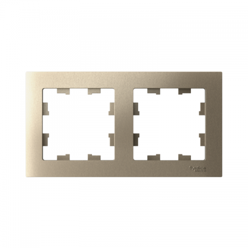 Рамка 2-м AtlasDesign универс. шампань SE ATN000502 ATN000502