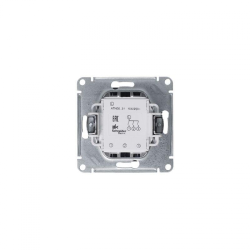 Выключатель 3-кл. СП AtlasDesign 10А IP20 (сх. 1+1+1) 10AX механизм грифель SchE ATN000731 ATN000731