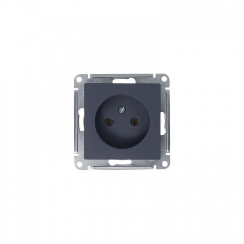 Механизм розетки 1-м СП Atlas Design без заземл. 16А грифель SchE ATN000741 ATN000741