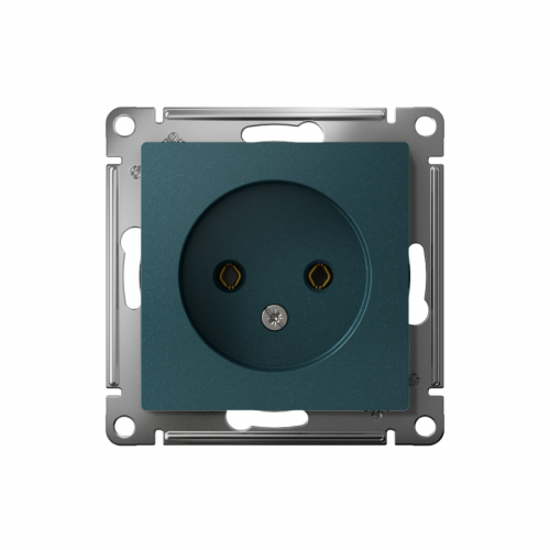 Механизм розетки 1-м СП Atlas Design без заземл. 16А изумруд SchE ATN000841 ATN000841