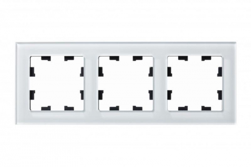 Рамка 3-м AtlasDesign Nature стекло бел. SE ATN320103 ATN320103