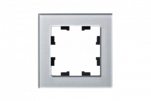 Рамка 1-м Atlas Design NATURE стекло алюм. SchE ATN320301 ATN320301