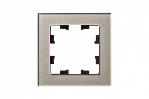 Рамка 1-м Atlas Design NATURE стекло шампань SchE ATN320501 ATN320501