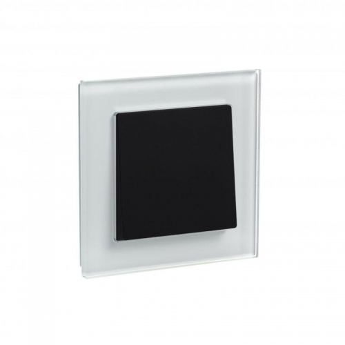 Рамка 1-м Atlas Design NATURE мат. стекло бел. SchE ATN330101 ATN330101