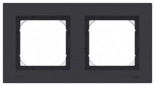 Рамка 2-м AtlasDesign Aqua IP44 карбон SE ATN441002 ATN441002