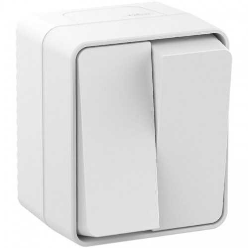 Выключатель 2-кл. ОП AtlasDesign Profi54 IP54 10AX бел. SE ATN540151 ATN540151