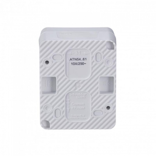 Переключатель проходной 1-кл. ОП AtlasDesign Profi54 IP54 10AX бел. SE ATN540161 ATN540161