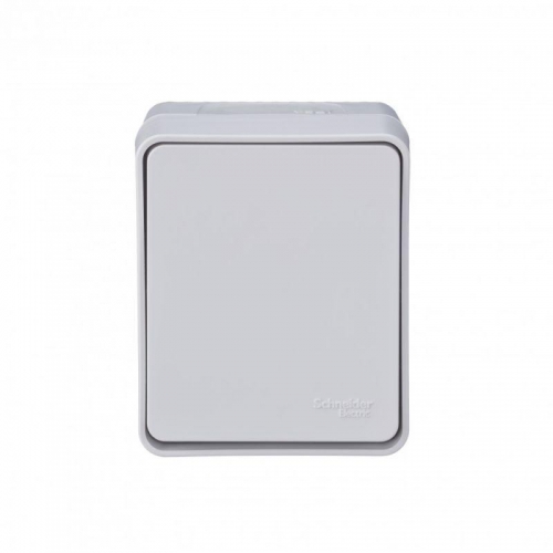 Переключатель проходной 1-кл. ОП AtlasDesign Profi54 IP54 10AX бел. SE ATN540161 ATN540161