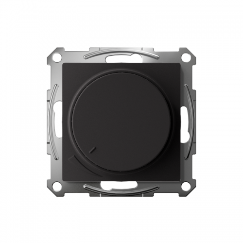 Светорегулятор поворотно-нажимной AtlasDesign 400Вт механизм карбон SE ATN001023 ATN001023