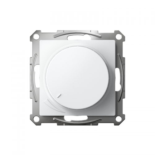 Светорегулятор поворотно-нажимной AtlasDesign 400Вт механизм бел. SE ATN000123 ATN000123