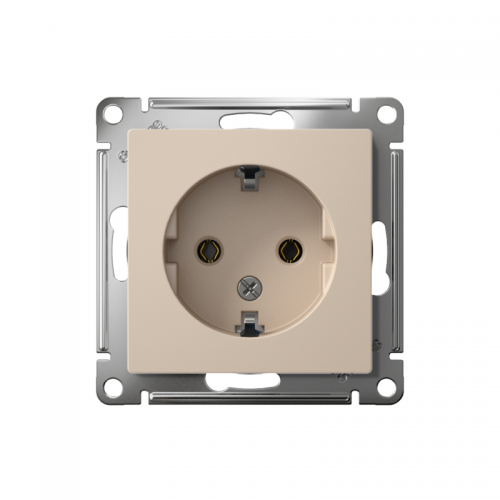 Розетка AtlasDesign 16А с заземл. механизм песочн. SE ATN001243 ATN001243