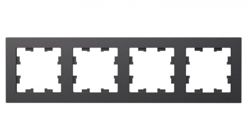 Рамка 4-пост. AtlasDesign универс. базальт SE ATN001404 ATN001404