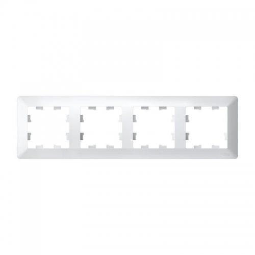 Рамка 4-м AtlasDesign Air бел./дым. бел. SE ATN220104 ATN220104