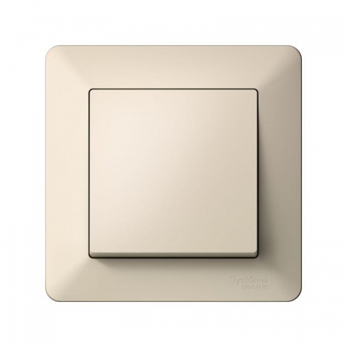 Рамка 1-м AtlasDesign Air беж./дым. бел. SE ATN220201 ATN220201