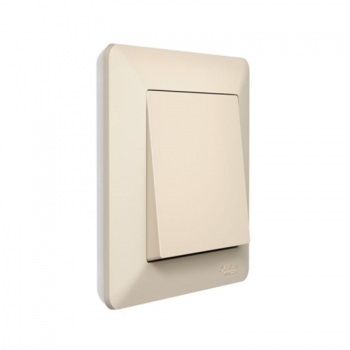 Рамка 1-м AtlasDesign Air беж./дым. бел. SE ATN220201 ATN220201