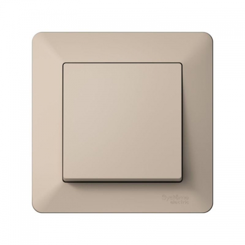 Рамка 1-м AtlasDesign Air песочн./дым. бел. SE ATN221201 ATN221201