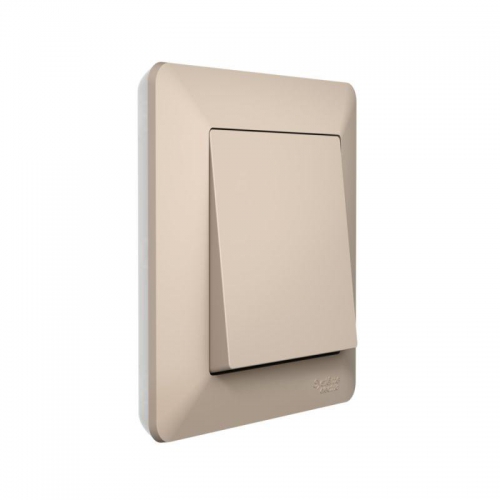 Рамка 1-м AtlasDesign Air песочн./дым. бел. SE ATN221201 ATN221201