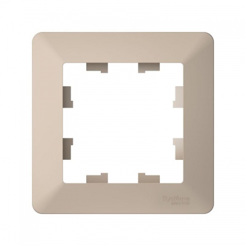 Рамка 1-м AtlasDesign Air песочн./дым. бел. SE ATN221201 ATN221201