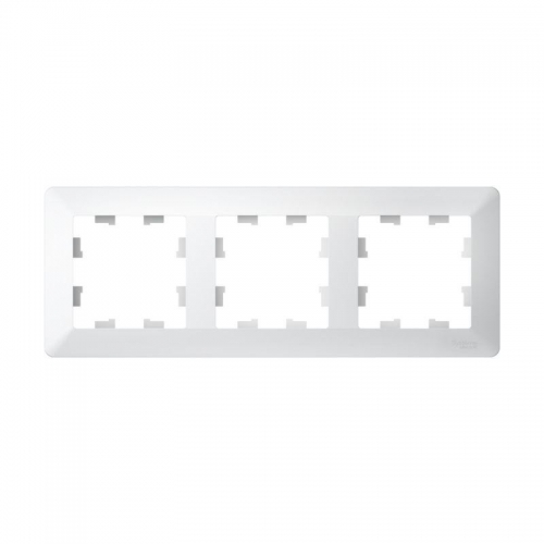 Рамка 3-м AtlasDesign Air лотос/дым. бел. SE ATN221303 ATN221303