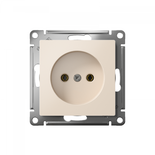 Розетка AtlasDesign 16А без заземл. без шторок быстрозажим. клем. механизм беж. SE ATN000241S ATN000241S