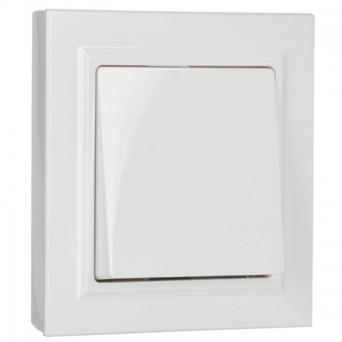 Выключатель 1-кл. СП BRITE ВСР10-1-0-БрБ 10А в сборе бел. IEK BR-V10-0-10-K01-F BR-V10-0-10-K01-F