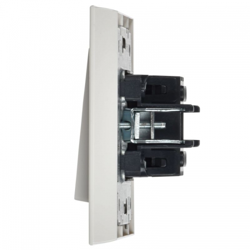 Выключатель 1-кл. СП BRITE ВСР10-1-0-БрБ 10А в сборе бел. IEK BR-V10-0-10-K01-F BR-V10-0-10-K01-F