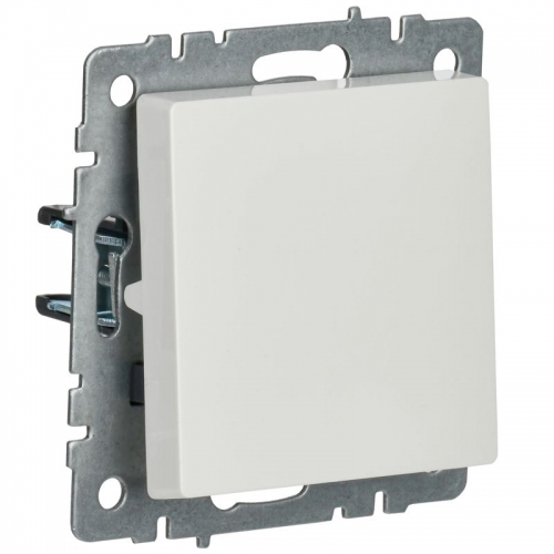 Выключатель проходной 1-кл. СП BRITE ВС10-1-6-БрБ 10А бел. IEK BR-V12-0-10-K01 BR-V12-0-10-K01